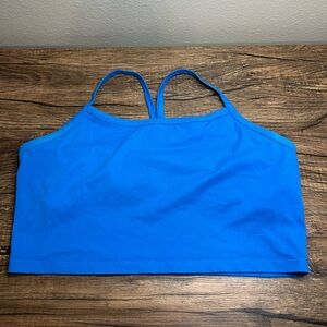 Offline by Aerie Hugger Recharge Sports Bra XXL Blue Low Support Workout Gym